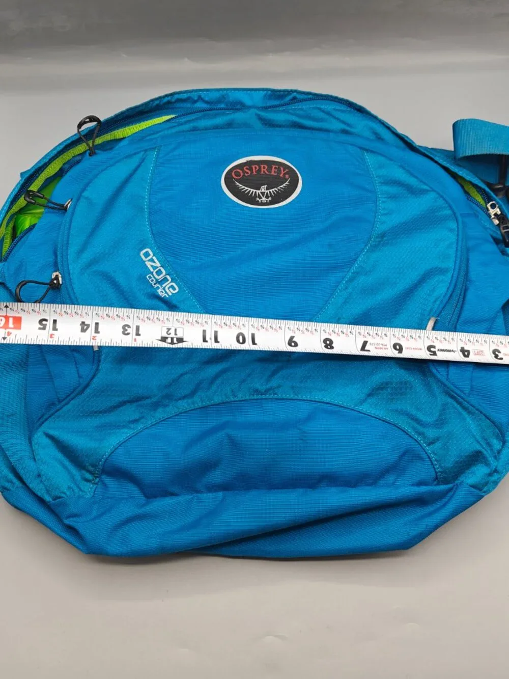 Osprey Ozone Courier Bag Summit Blue Laptop Messenger Bag Travel Carry-on 20 L